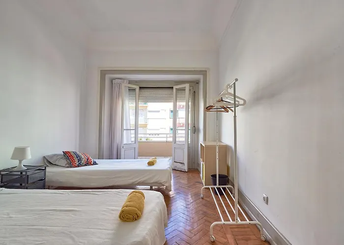 Spacious With Balcony In A Coliving In Alameda * Lisbon